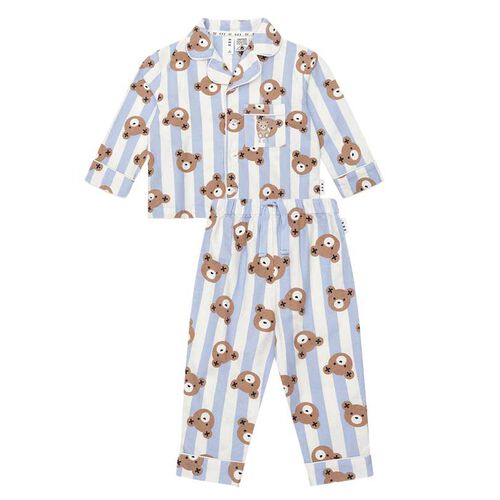 Huxbaby Dream Blue Classic Stripe Sleep Set 2-6Y